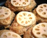 ふんわりいかと山芋の和風ハンバーグ作り方4写真