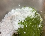 米粉、酒粕、抹茶のスノーボールクッキー作り方1写真