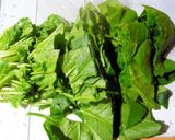 エビとほうれん草の彩り炒め作り方2写真