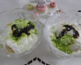 抹茶❁バナナ❁チョコ❁ヨーグルト作り方6写真