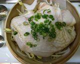 蒸籠蒸し鶏&モヤシ作り方6写真