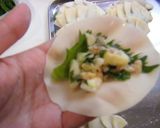 シソの葉入り餃子作り方4写真