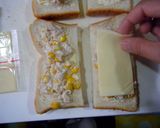 ツナとコーンのチーズトースト作り方5写真