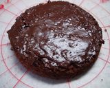 ♪牛乳で!チョコレートガナッシュケーキ♪作り方2写真