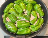 節約&満足！豆腐でかさ増しピーマン肉詰め作り方5写真