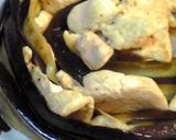長なすと鶏のくるくる、マスタードソースで作り方3写真