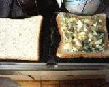 グラタン風ホットサンド作り方5写真