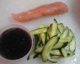 あともう一皿　★簡単もずく酢サラダ★作り方1写真
