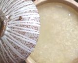 土鍋で炊くもち米入り麦ご飯作り方4写真