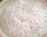土鍋で炊くもち米入り麦ご飯作り方5写真