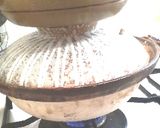 土鍋で炊くもち米入り麦ご飯作り方6写真