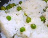 婆ちゃんの豆めし＊翡翠のような豆ごはん作り方3写真