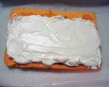 米粉 de ピンクの苺ロールケーキ・。☆作り方8写真