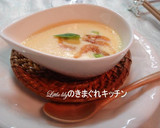 干し海老の簡単茶碗蒸し作り方4写真