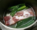 豚バラの味噌角煮☆圧力鍋で短時間作り方1写真