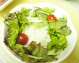 ♥海老とマグロのサラダ丼♥作り方4写真