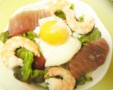♥海老とマグロのサラダ丼♥作り方5写真