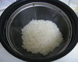 鮭と高菜ときのこのピラフ作り方1写真
