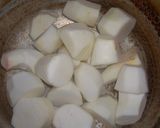 里芋のそぼろ煮*鶏ひき肉作り方3写真