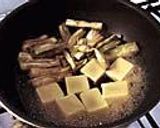 ひなびた味のいもがらと高野豆腐のさっと煮作り方2写真