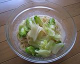 豚肉と春キャベツの簡単クリームパスタ作り方5写真