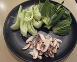 チンゲン菜とザーサイのあったか中華スープ作り方1写真