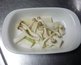 ウドのしゃきしゃきチーズ焼き作り方2写真