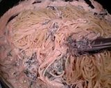 ホパイとたらこの濃厚ｸﾘｰﾑパスタ作り方5写真