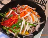 節電レシピ♪夏野菜た～っぷり焼肉マリネ作り方5写真