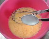 ケーキみたいに！！ふかふかホットケーキ☺作り方2写真