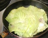 春キャベツと豚肉の梅昆布茶重ね作り方3写真