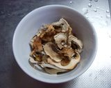 邪道?ポルチーニきしめん!作り方2写真