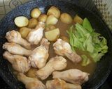手羽のママレード煮・春野菜とともに作り方2写真