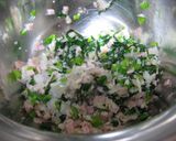 ヤリイカのほうれん草とイカゲソ詰め煮作り方3写真