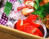 お花見弁当 おにぎりのラッピング作り方1写真