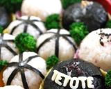 お花見弁当 おにぎりのラッピング作り方3写真