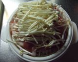 レンジで簡単！豚もやし作り方1写真
