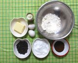 コーヒーチョコチップケーキ♪作り方1写真