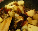 ジャガイモとひき肉のピリ辛炒め作り方5写真