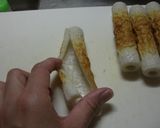 チーズちくわの簡単ベーコン巻き巻き作り方1写真