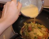 野菜たっぷりマヨタマソースドリア作り方4写真