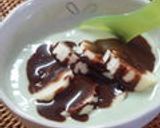 抹茶❁バナナ❁チョコ❁ヨーグルト作り方8写真