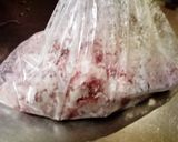 とろとろ豚とシャキっと水菜のすき煮温玉丼作り方2写真