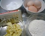 ホワイトチョコのシフォンケーキ作り方1写真