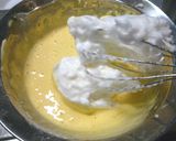 ホワイトチョコのシフォンケーキ作り方9写真