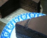 チョコレートケーキ　シンプル作り方12写真