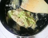 簡単！鶏肉とキャベツの濃厚クリームパスタ作り方3写真