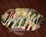 お弁当に☆野菜のマヨチーズ焼き作り方4写真