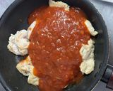★簡単★鶏モモ肉のナポリタン煮込み作り方3写真
