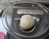 不器用フライパンでナン（ヨーグルトなし）作り方1写真